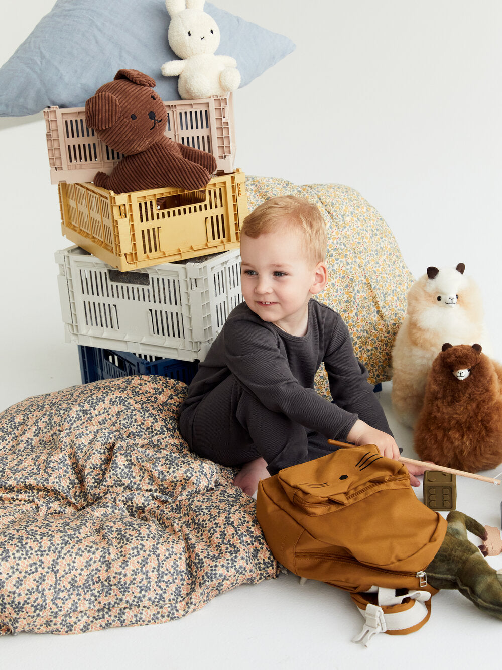 Colour Crate L kasse - Off White